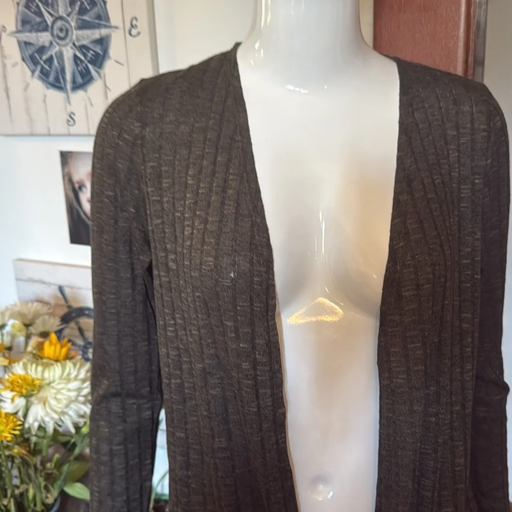 NWT northern reflections size small nina k Women's Open Front Cardigan Sweater - Picture 4 of 5